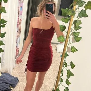 Red Windsor dress
